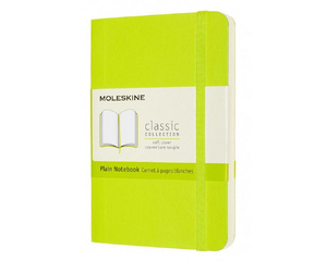 Блокнот Moleskine Classic Soft Pocket A6 96 листов без линовки салатовый на сшивке (90x140 мм)